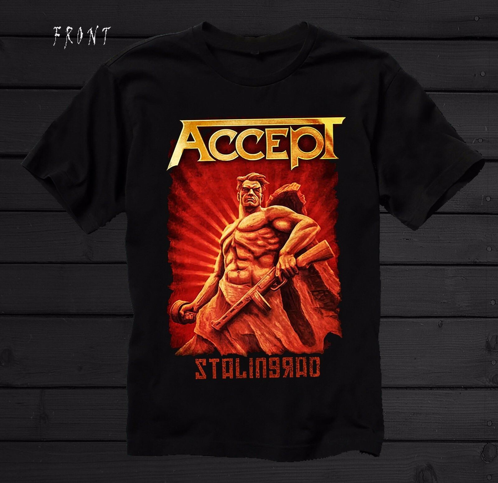 ACCEPT – Stalingrad II – German Heavy Metal Band T-Shirt ACCEPT – Stalingrad II – German Heavy Metal Band T-Shirt