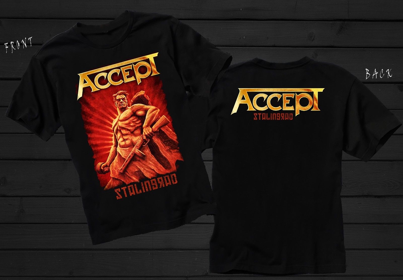 ACCEPT – Stalingrad II – German Heavy Metal Band T-Shirt ACCEPT – Stalingrad II – German Heavy Metal Band T-Shirt