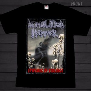 DEMOLITION HAMMER - Epidemic of Violence - American Thrash Metal Band T-Shirt