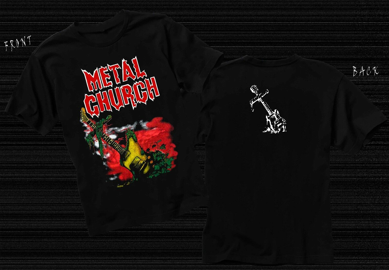 METAL CHURCH - American Heavy Metal Band T-Shirt METAL CHURCH - American Heavy Metal Band T-Shirt