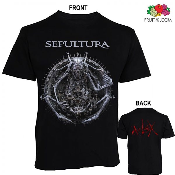 SEPULTURA - A-Lex - Brazilian Heavy Metal Band T-Shirt