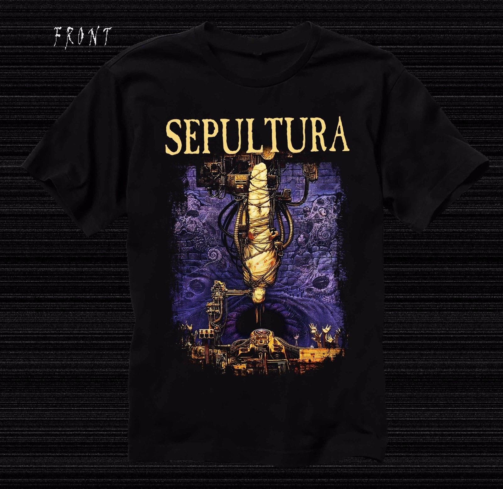 SEPULTURA - Chaos A.D. - Brazilian Heavy Metal Band T-Shirt