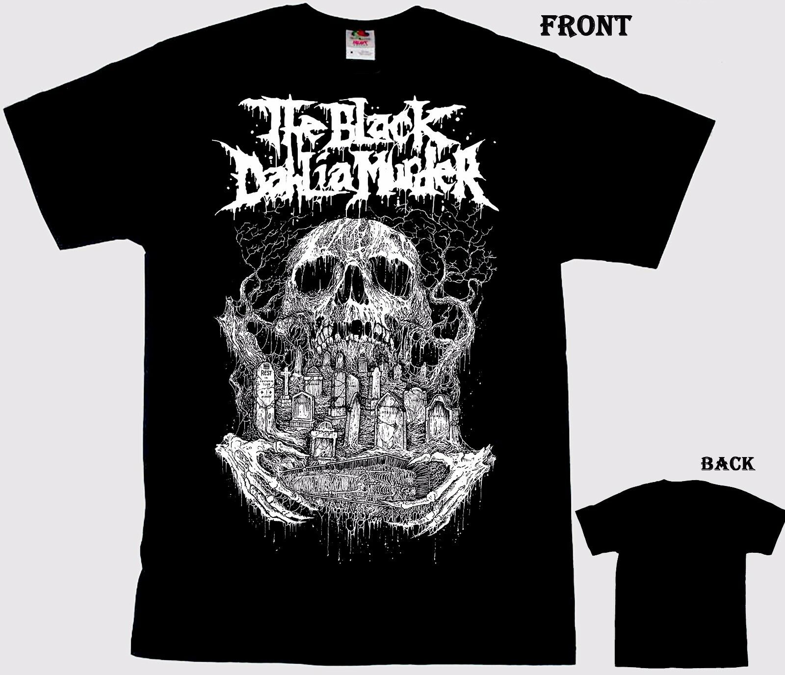 THE BLACK DAHLIA MURDER - American Melodic Death Metal Band T-Shirt THE BLACK DAHLIA MURDER - American Melodic Death Metal Band T-Shirt