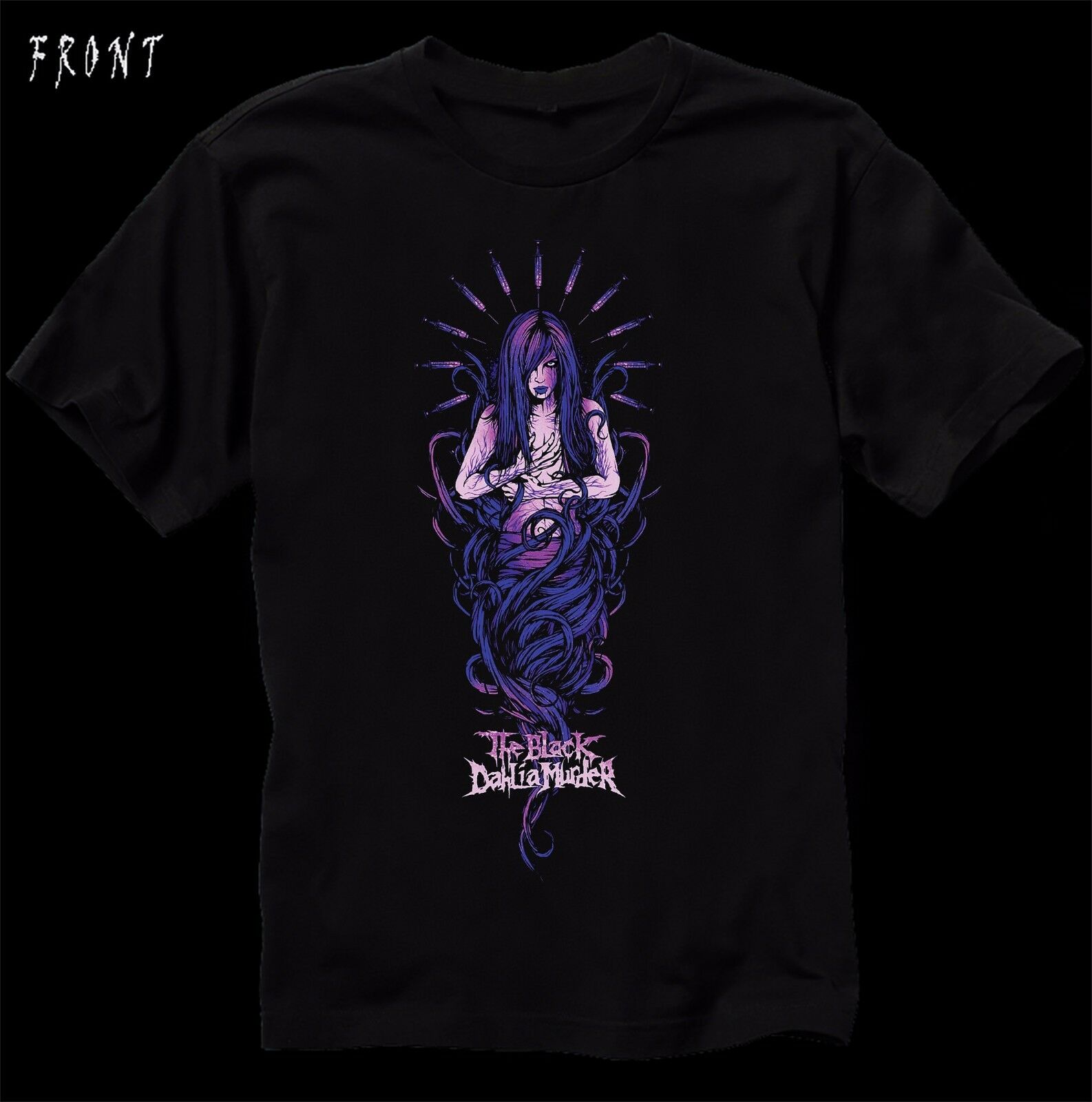 THE BLACK DAHLIA MURDER - American Melodic Death Metal Band T-Shirt THE BLACK DAHLIA MURDER - American Melodic Death Metal Band T-Shirt