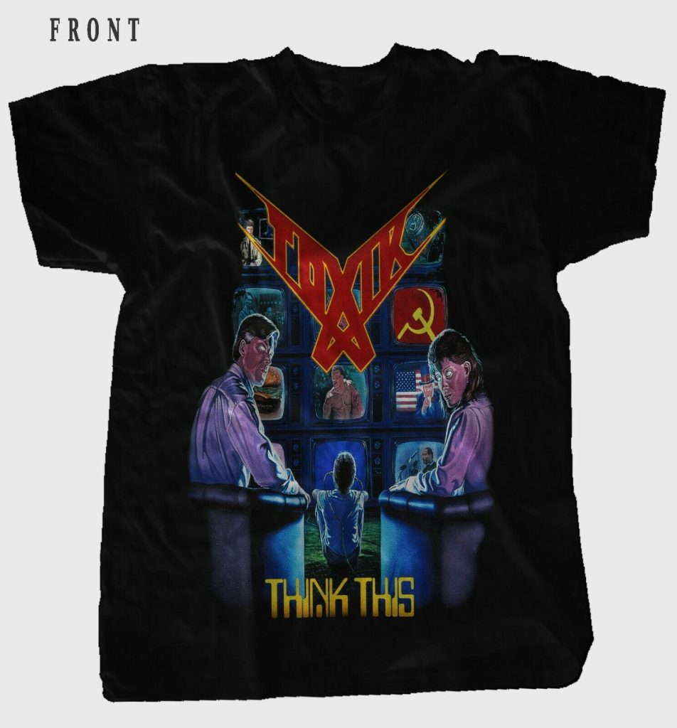 TOXIK - Think This - American Thrash Metal Band T-Shirt - SquadTee.com