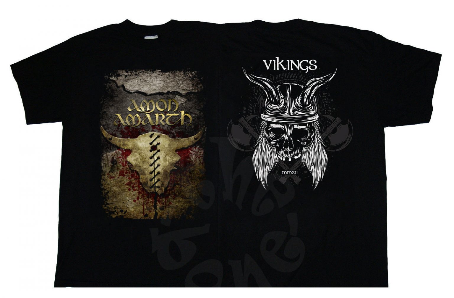 Écusson Brodé Métal Amon Amarth - Patch Thermocollant Red Melodic Death - Pour Veste, Sac - 9