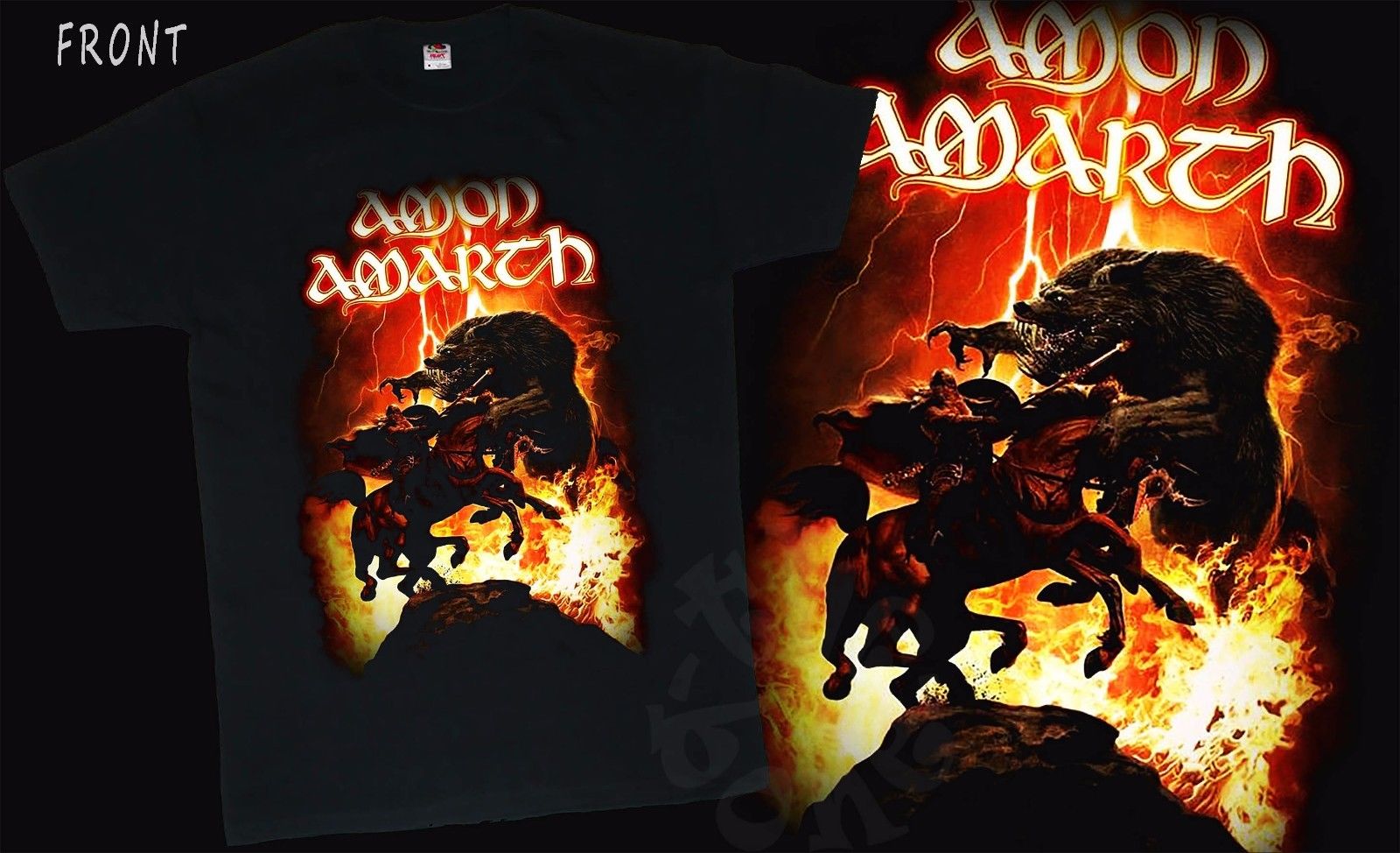 AMON AMARTH - Swedish Melodic Death Metal Band T-Shirt AMON AMARTH - Swedish Melodic Death Metal Band T-Shirt