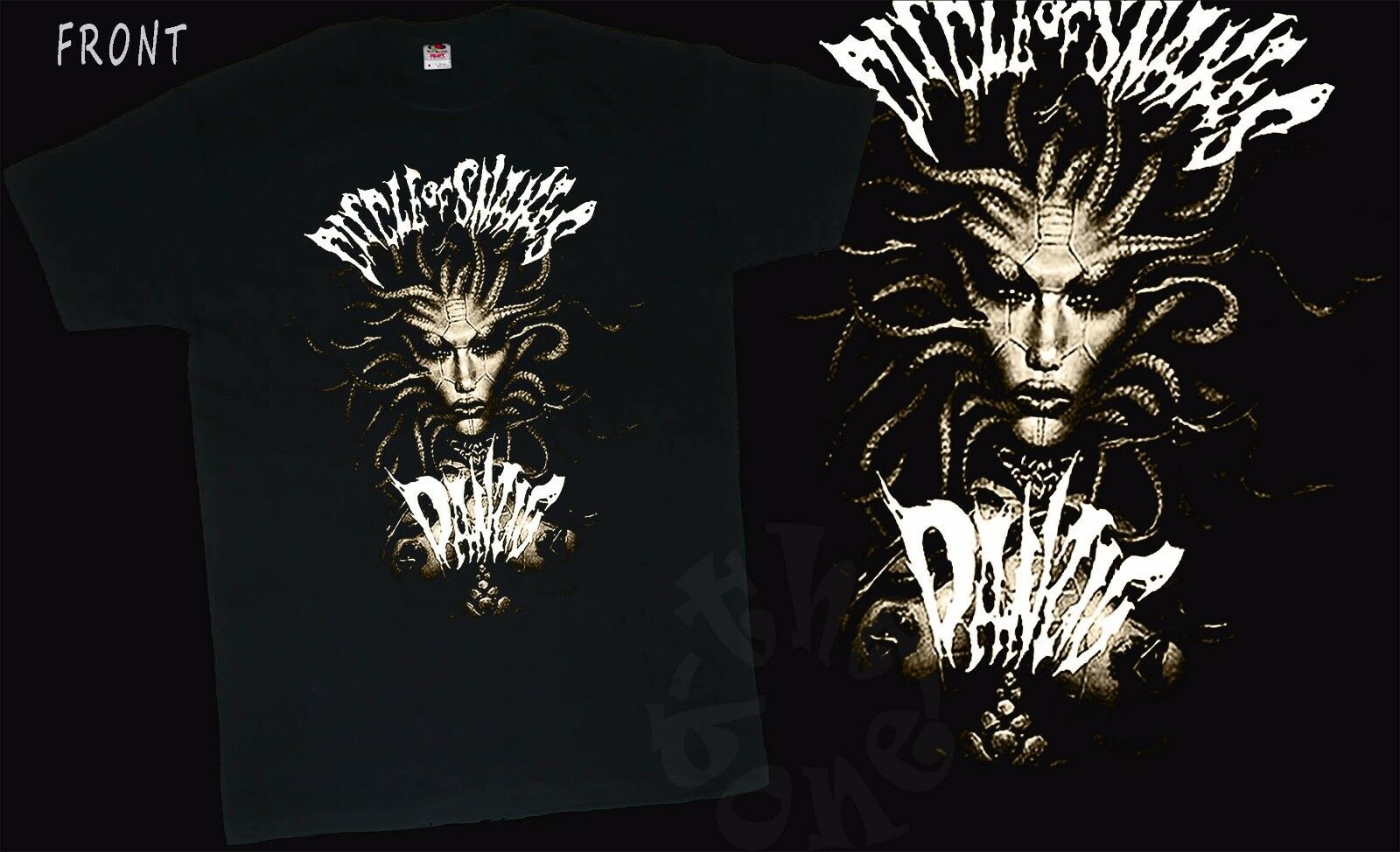 DANZIG - Circle of Snakes - American Heavy Metal Band T-Shirt DANZIG - Circle of Snakes - American Heavy Metal Band T-Shirt