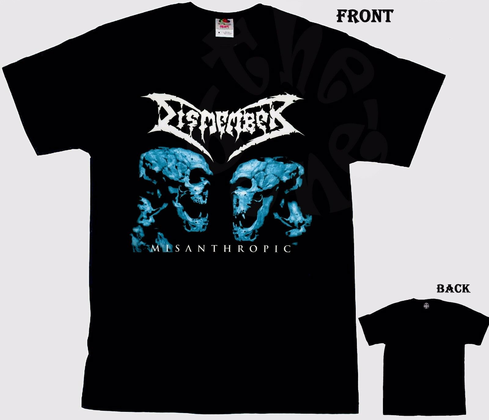 Dismember - Misanthropic - Swedish Death Metal Band T-Shirt Dismember - Misanthropic - Swedish Death Metal Band T-Shirt