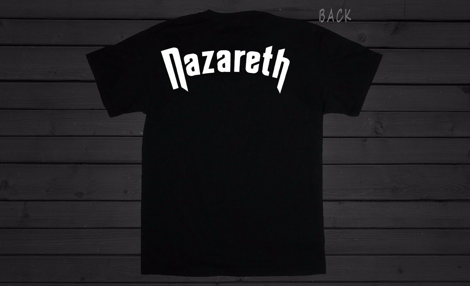 Maglietta Nazareth Razamanaz, Hard Rock Band, Uomo, Manica Corta, Taglie (Nera, M)