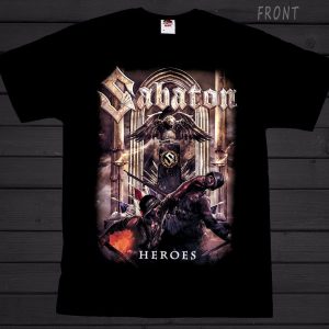 SABATON - Heroes - Swedish Heavy Metal Band T-Shirt