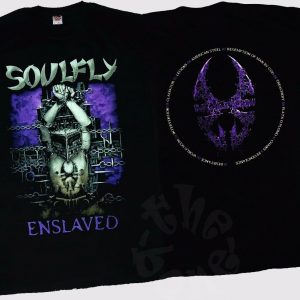 T-shirt SIZES S to 6XL American metal band SOULFLY Dark Ages
