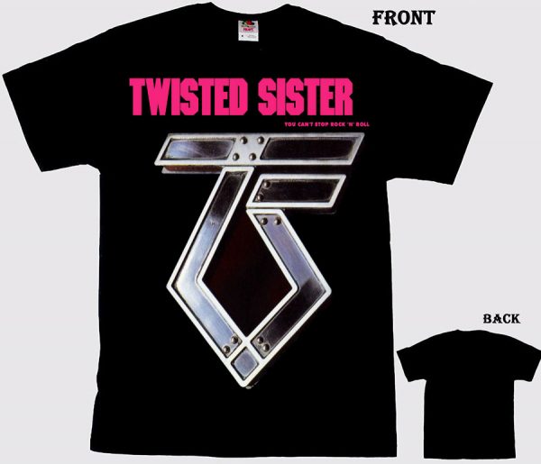 Twisted Sister - You Can't Stop Rock 'n' Roll - American Heavy Metal Band T-Shirt
