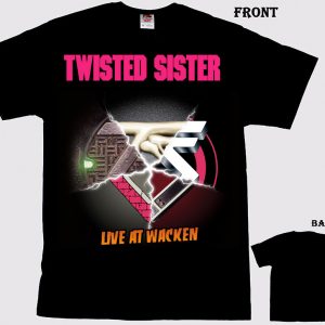 Twisted Sister - Live at Wacken: The Reunion - American Heavy Metal Band T-Shirt