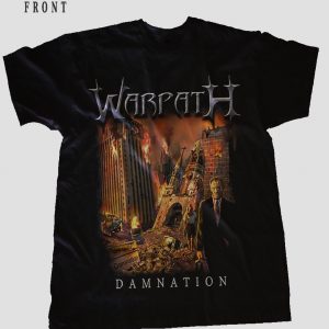WARPATH - Damnation - British Thrash Metal Band T-Shirt