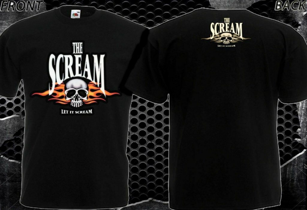 THE SCREAM - Let It Scream - American Hard Rock Band T-Shirt