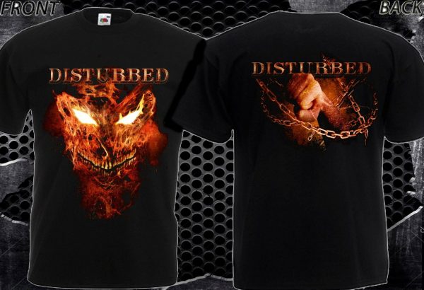 Disturbed - Smile - American Heavy Metal Band T-Shirt