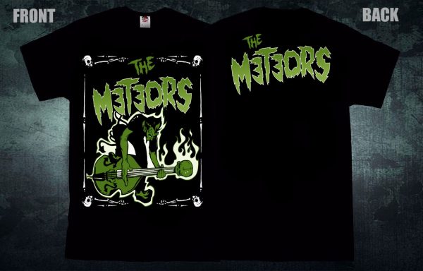The Meteors - English Psychobilly Band T-Shirt - SquadTee.com