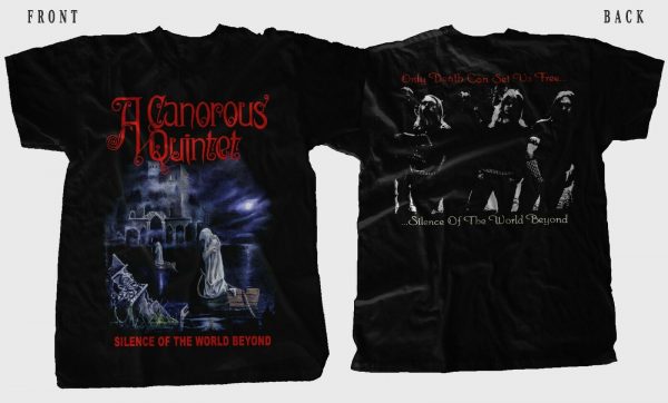 A Canorous Quintet - Silence of the World Beyond - Swedish Melodic Death Metal Band T-Shirt