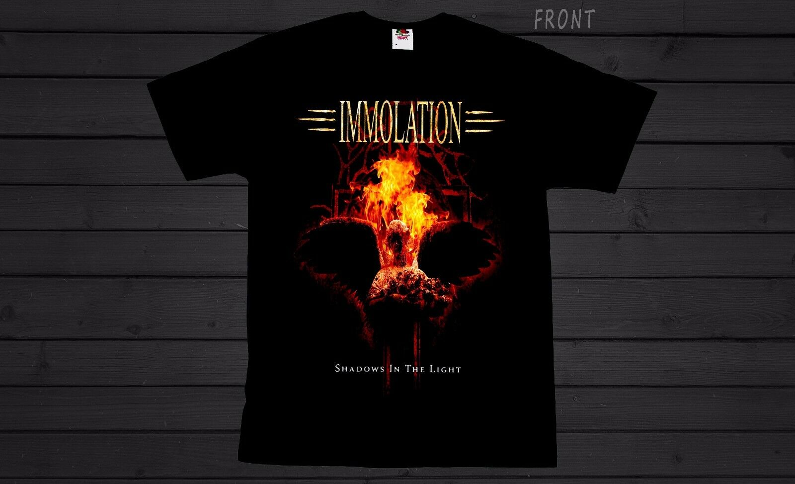 IMMOLATION - Shadows in the Light - American Death Metal Band T-Shirt IMMOLATION - Shadows in the Light - American Death Metal Band T-Shirt