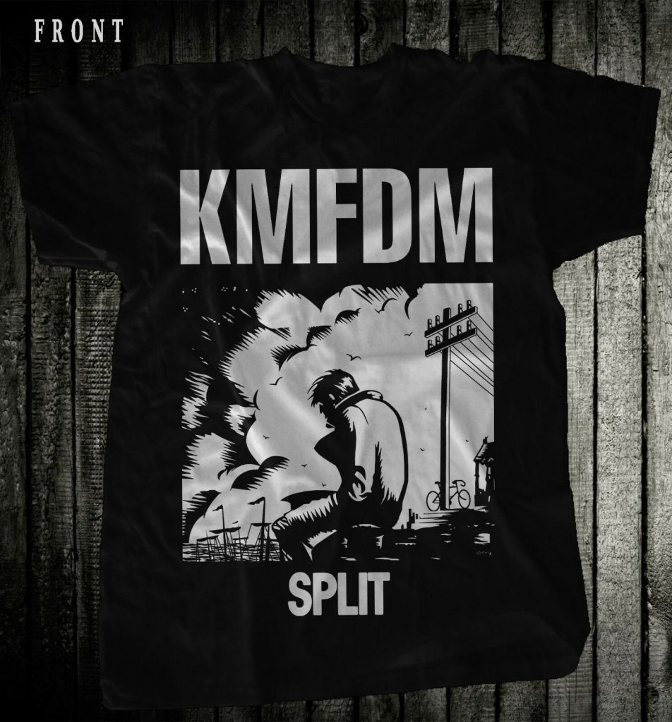 KMFDM - Split - German Industrial Rock Band T-Shirt - SquadTee.com