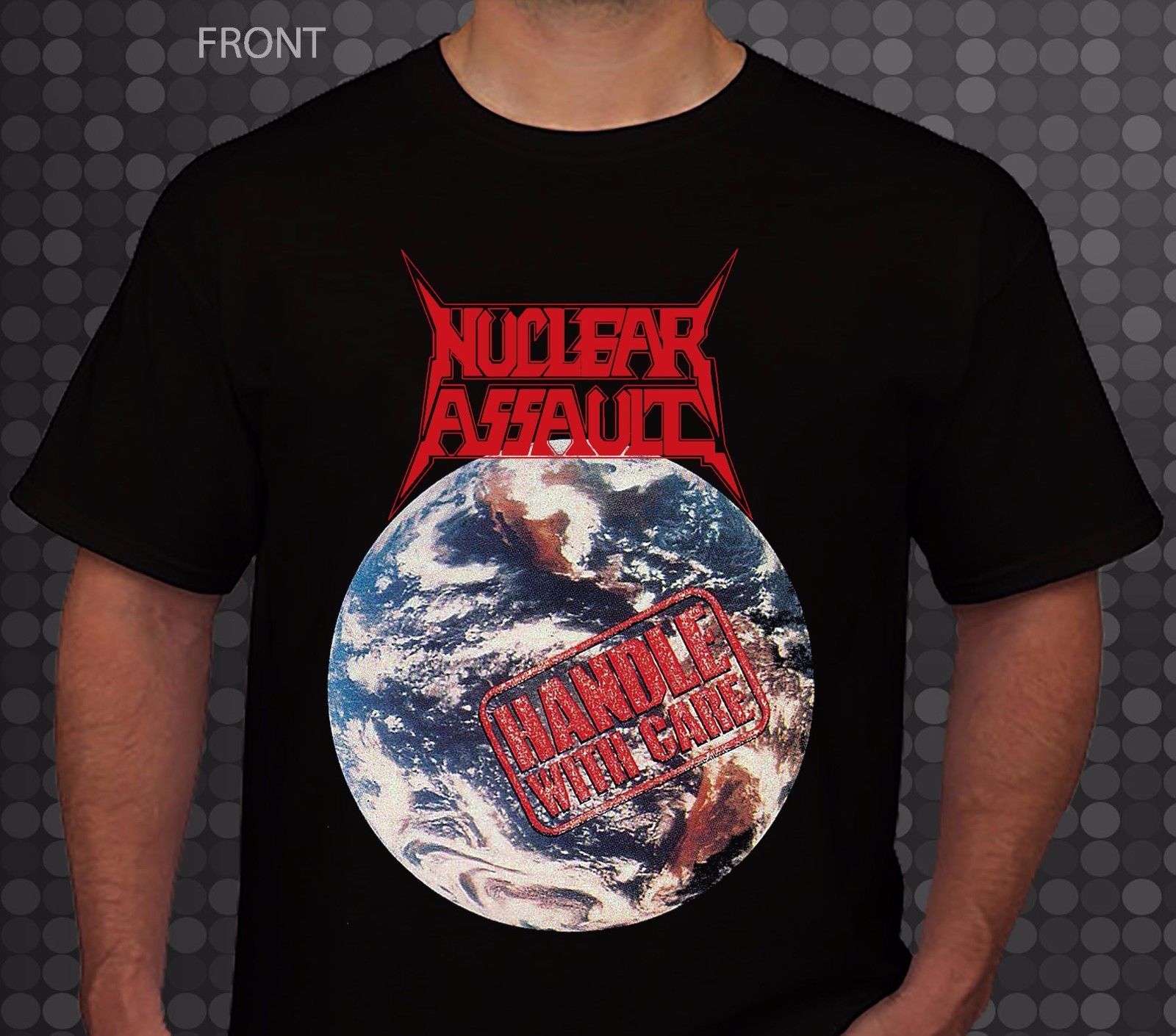 Nuclear Assault - Handle with Care - American Thrash Metal Band T