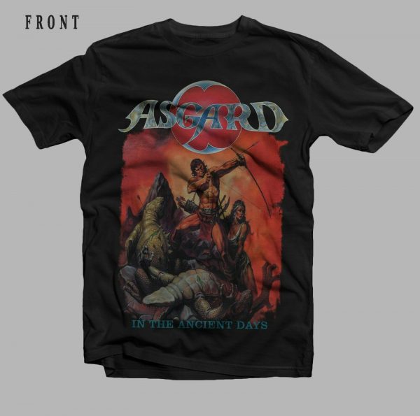 ASGARD - In the Ancient Days - Dutch Speed Metal Band T-Shirt