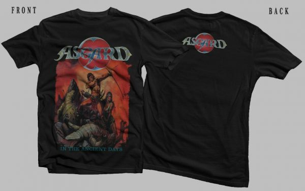 ASGARD - In the Ancient Days - Dutch Speed Metal Band T-Shirt