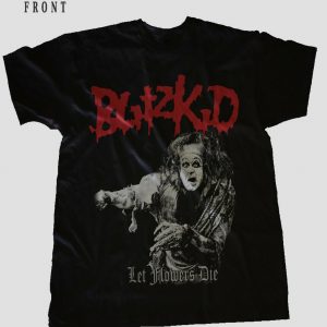 Blitzkid - Let Flowers Die - American Horror Punk Band T-Shirt