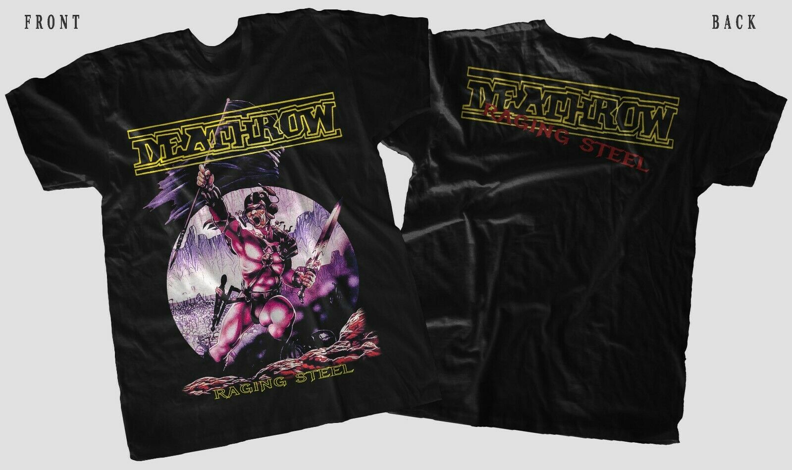 【German Thrash】Deathrow / Raging Steel Deathrow - Raging Steel (1987) Full Album #ThrashMetal - YouTube