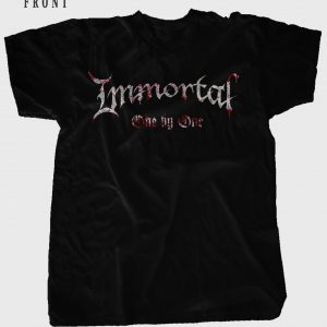 Immortal - One by One - Norwegian Black Metal Band T-Shirt
