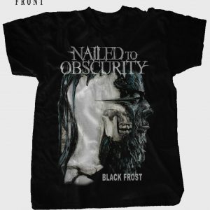 NAILED TO OBSCURITY - Black Frost - German Melodic Doom/Death Metal Band T-Shirt
