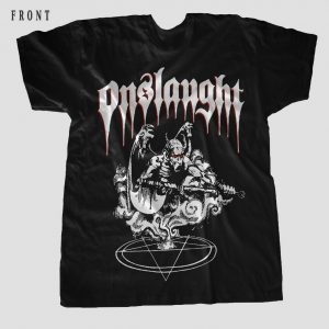 Onslaught - Power from Hell - English Thrash Metal Band T-Shirt