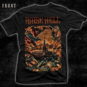 Raise Hell - Holy Target - Swedish Black/Thrash Metal Band T-Shirt