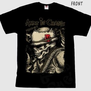 ALICE IN CHAINS - Rooster - American Rock Band T-Shirt ALICE IN CHAINS - Rooster - American Rock Band T-Shirt