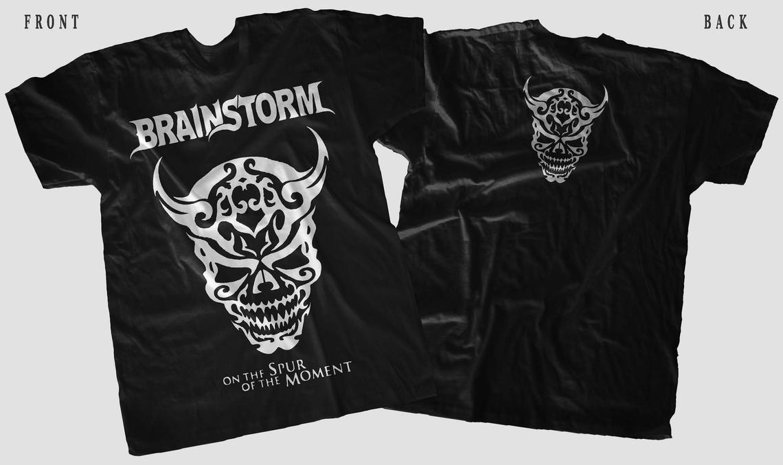 Brainstorm - On the Spur of the Moment - German Power Metal Band T-Shirt Brainstorm - On the Spur of the Moment - German Power Metal Band T-Shirt