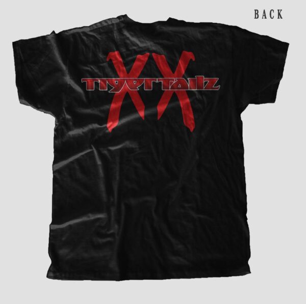 Tigertailz - Bezerk - Welsh Glam Metal Band T-Shirt
