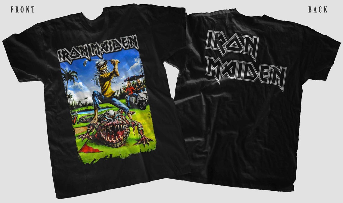 Iron Maiden - The Evil in Florida - English Heavy Metal Band T-Shirt Iron Maiden - The Evil in Florida - English Heavy Metal Band T-Shirt
